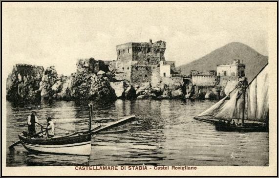 Dettaglio delle rovine della fortezza di Rovigliano